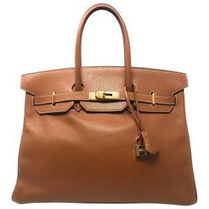 Hermes Birkin 35cm Gold Bag
