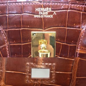Hermes Birkin 35cm Brown Crocodile