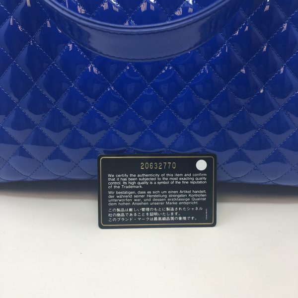 Chanel Large Shopper Boy Bag Blue - The Jewels of Beverly Hills