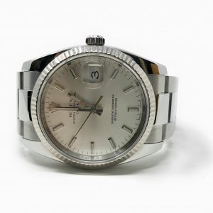 ROLEX DATEJUST STAINLESS STEEL & WHITE GOLD