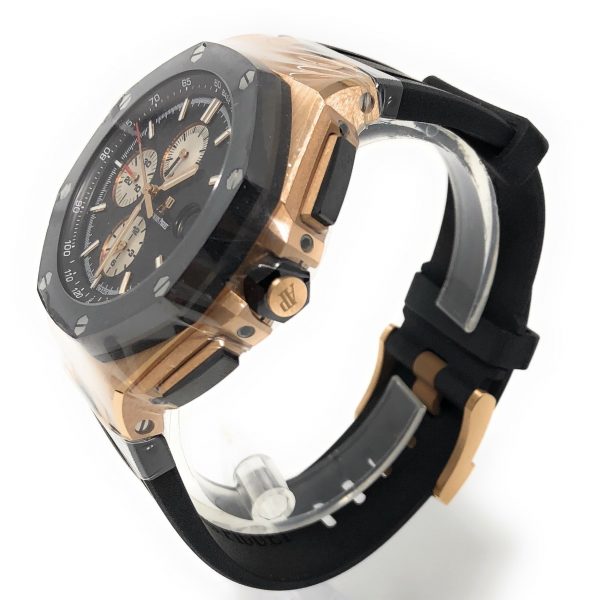 Audemars Piguet ROYAL OAK OFFSHORE ROSE GOLD CERAMIC 26401RO.OO.A002CA.01 - The Jewels of Beverly Hills