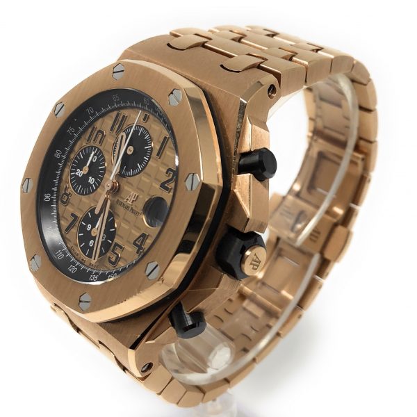 Audemars Piguet Royal Oak Brick Pink Gold 26470OR.OO.1000OR.01 - The Jewels of Beverly Hills
