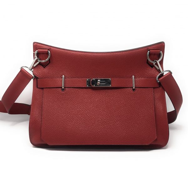 Hermes Jypsiere 34CM Red Togo - The Jewels of Beverly Hills