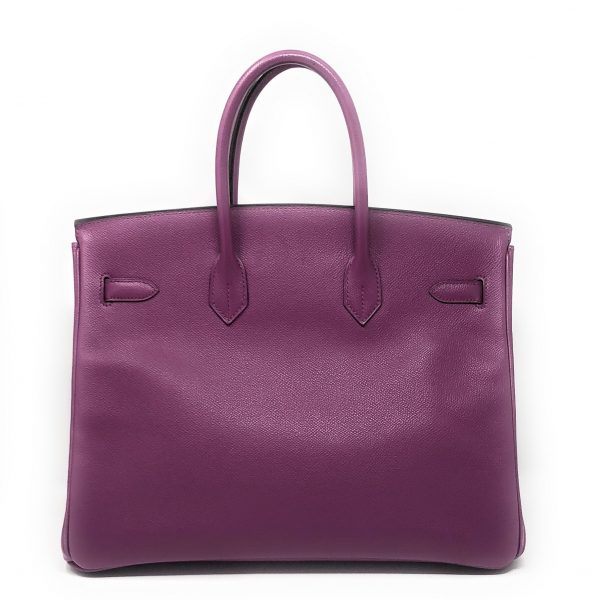 Hermes Birkin 35CM Purple Epsom  - The Jewels of Beverly Hills
