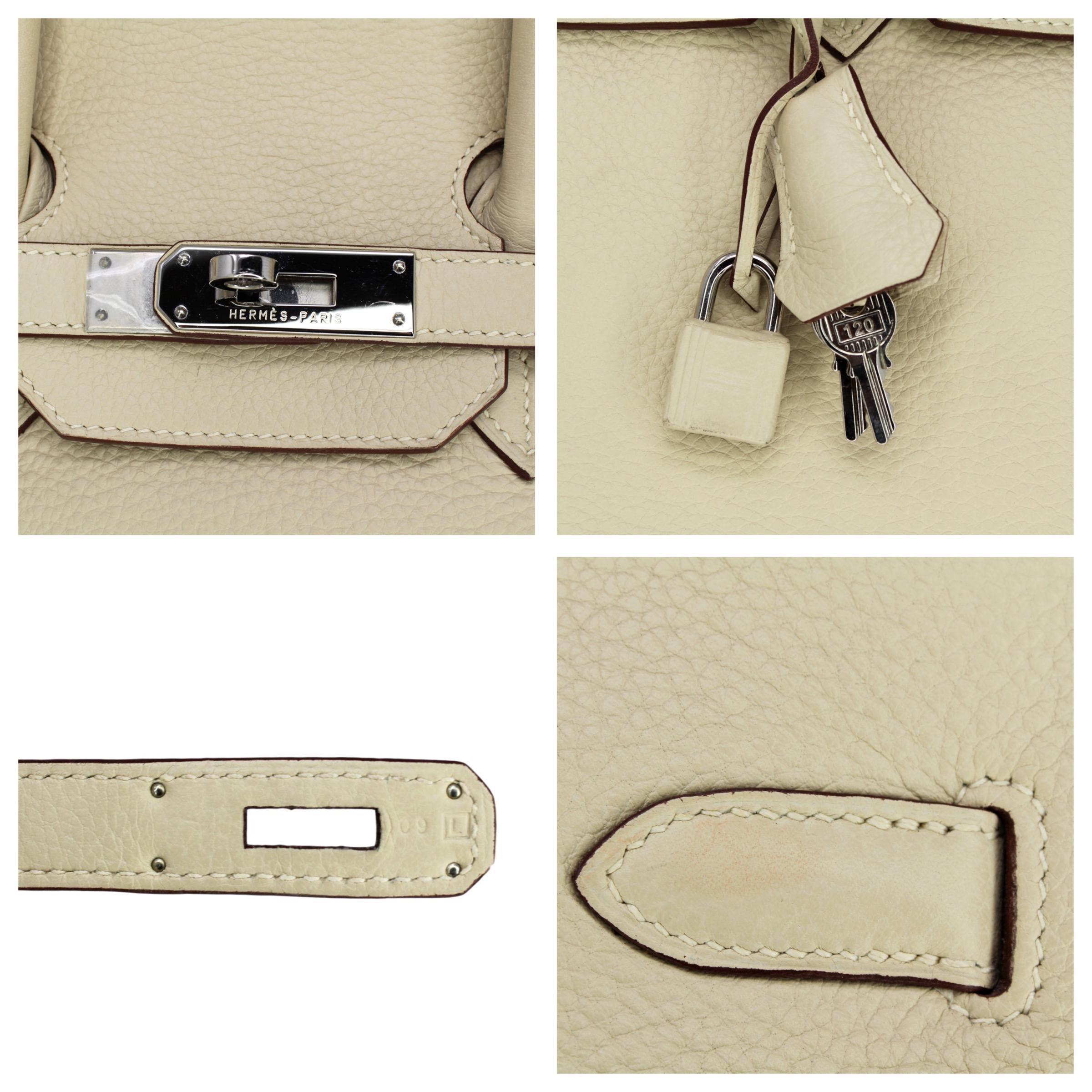 Hermes Birkin 35 Mosaic Special Limited Edition Creme Tan Brown