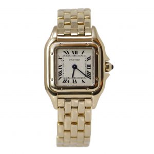 Cartier Small Panthere Collection Ladies 18k Yellow Gold Watch