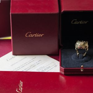 Cartier Panthère skeleton Large ring